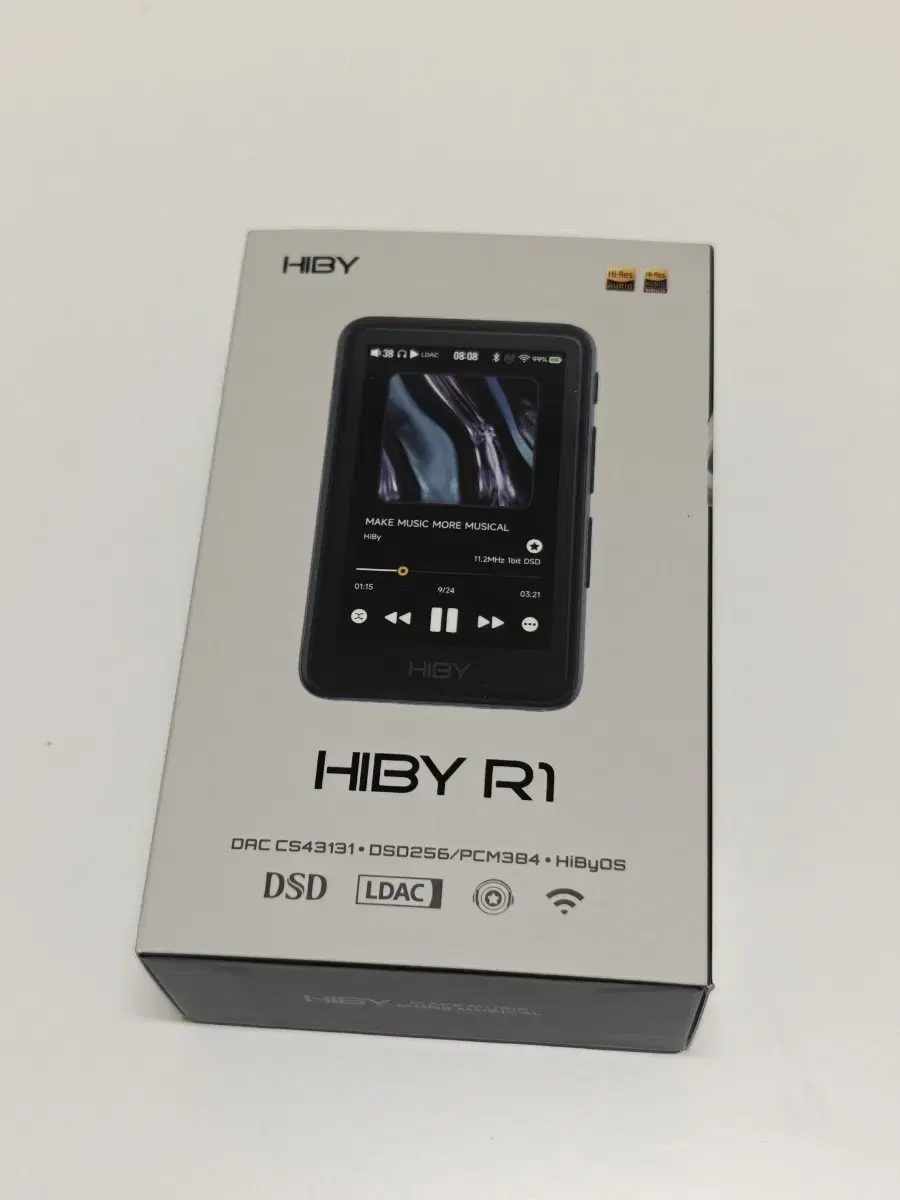 HIBY R1포터블 하이파이 MP3 블루